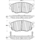 Purchase Top-Quality Front Disc Pads by CENTRIC PARTS - 500.07550 pa8