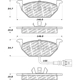 Purchase Top-Quality Plaquette de frein avant by CENTRIC PARTS - 500.07681 pa7