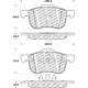 Purchase Top-Quality Front Disc Pads by CENTRIC PARTS - 500.07940 pa2