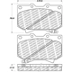 Purchase Top-Quality Front Disc Pads by CENTRIC PARTS - 500.08120 pa6