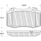 Purchase Top-Quality Front Disc Pads by CENTRIC PARTS - 500.08473 pa7