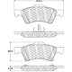 Purchase Top-Quality Front Disc Pads by CENTRIC PARTS - 500.08570 pa7