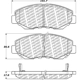 Purchase Top-Quality Front Disc Pads by CENTRIC PARTS - 500.09142 pa1