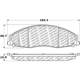 Purchase Top-Quality Front Disc Pads by CENTRIC PARTS - 500.09210 pa2