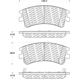 Purchase Top-Quality Plaquette de frein avant par CENTRIC PARTS - 500.09570 pa7