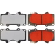 Purchase Top-Quality Front Disc Pads by CENTRIC PARTS - 500.09760 pa6