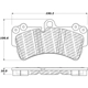 Purchase Top-Quality Front Disc Pads by CENTRIC PARTS - 500.09770 pa8