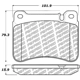 Purchase Top-Quality Front Disc Pads by CENTRIC PARTS - 500.11210 pa4