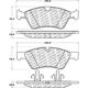 Purchase Top-Quality Front Disc Pads by CENTRIC PARTS - 500.11230 pa9