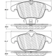 Purchase Top-Quality Front Disc Pads by CENTRIC PARTS - 500.12410 pa1