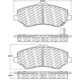 Purchase Top-Quality Front Disc Pads by CENTRIC PARTS - 500.12730 pa2