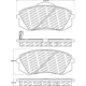 Purchase Top-Quality Front Disc Pads by CENTRIC PARTS - 500.12951 pa2
