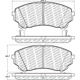 Purchase Top-Quality Front Disc Pads by CENTRIC PARTS - 500.13310 pa3