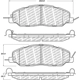 Purchase Top-Quality Front Disc Pads by CENTRIC PARTS - 500.14630 pa3