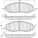 Purchase Top-Quality Front Disc Pads by CENTRIC PARTS - 500.14630 pa6