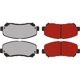 Purchase Top-Quality Front Disc Pads by CENTRIC PARTS - 500.16400 pa4