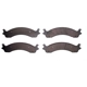 Purchase Top-Quality Front Disc Pads by DYNAMIC FRICTION COMPANY - 1400-0821-00 pa1