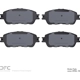 Purchase Top-Quality DYNAMIC FRICTION COMPANY - 1400-0906-10 - Front Disc Pads pa1
