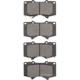 Purchase Top-Quality DYNAMIC FRICTION COMPANY - 1400-0976-00 - Front Disc Pads pa1