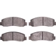Purchase Top-Quality DYNAMIC FRICTION COMPANY - 1400-1069-00 - Front Disc Pads pa2