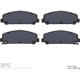 Purchase Top-Quality Front Disc Pads by DYNAMIC FRICTION COMPANY - 1400-1509-00 pa2
