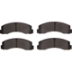 Purchase Top-Quality Front Disc Pads by DYNAMIC FRICTION COMPANY - 1400-2087-00 pa2