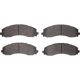 Purchase Top-Quality Front Disc Pads by DYNAMIC FRICTION COMPANY - 1400-2223-00 pa1