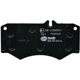Purchase Top-Quality Front Disc Pads by HELLA PAGID - 355006061 pa17