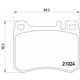 Purchase Top-Quality Front Disc Pads by HELLA PAGID - 355007611 pa11