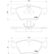 Purchase Top-Quality Front Disc Pads by HELLA PAGID - 355007831 pa15