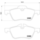 Purchase Top-Quality Front Disc Pads by HELLA PAGID - 355009171 pa16