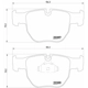 Purchase Top-Quality Front Disc Pads by HELLA PAGID - 355009301 pa12