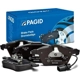 Purchase Top-Quality Front Disc Pads by HELLA PAGID - 355009611 pa9