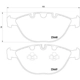 Purchase Top-Quality Front Disc Pads by HELLA PAGID - 355009921 pa12