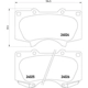 Purchase Top-Quality Front Disc Pads by HELLA PAGID - 355010491 pa18