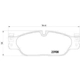 Purchase Top-Quality Front Disc Pads by HELLA PAGID - 355012251 pa18