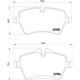 Purchase Top-Quality Front Disc Pads by HELLA PAGID - 355012341 pa14