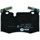 Purchase Top-Quality Front Disc Pads by HELLA PAGID - 355014111 pa11
