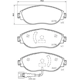 Purchase Top-Quality Front Disc Pads by HELLA PAGID - 355015921 pa12
