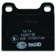 Purchase Top-Quality Front Disc Pads by HELLA PAGID - 355017441 pa9