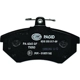Purchase Top-Quality Front Disc Pads by HELLA PAGID - 355017891 pa15