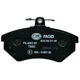 Purchase Top-Quality Front Disc Pads by HELLA PAGID - 355017891 pa8