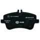 Purchase Top-Quality Front Disc Pads by HELLA PAGID - 355018351 pa9