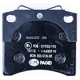 Purchase Top-Quality Front Disc Pads by HELLA PAGID - 355018381 pa7