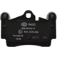 Purchase Top-Quality HELLA PAGID - 355018711 - Disc Brake Pads pa1