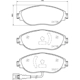 Purchase Top-Quality Front Disc Pads by HELLA PAGID - 355021971 pa1