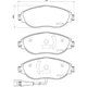 Purchase Top-Quality Front Disc Pads by HELLA PAGID - 355021971 pa9