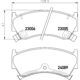 Purchase Top-Quality HELLA PAGID - 355033261 - Disc Brake Pad Set pa1