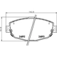 Purchase Top-Quality HELLA PAGID - 355033781 - Disc Brake Pad Set pa1