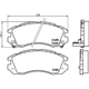 Purchase Top-Quality HELLA PAGID - 355035451 - Disc Brake Pad Set pa1